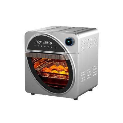 China Hot Sale Stainless Steel Healthy Oil Free Heating All in 1 Air Fryer Oven LED Display Control Panel for sale