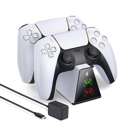 China PS5 Controller Charging Station Type-C charging dock for PlayStation 5 wireless controller gamepad P76-AE-MN for sale