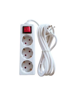 China Commercial Extension socket  European socket  With Switch and with children protection for sale