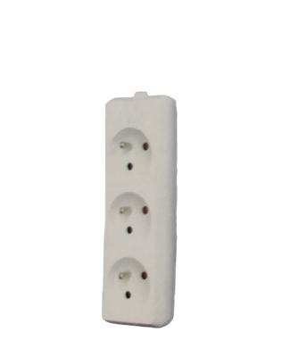 China Commercial Extension socket  French socket  with children protection power extension socket for sale