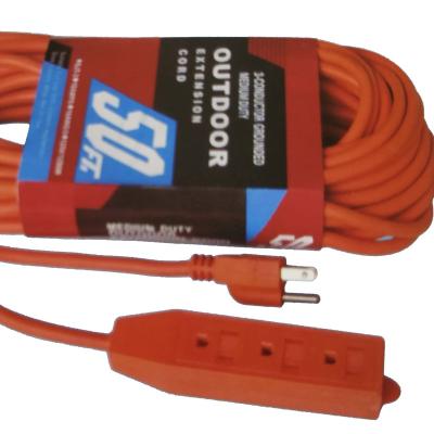 China Industrial Equipment 50FT  custom outdoor socket extension cord for sale