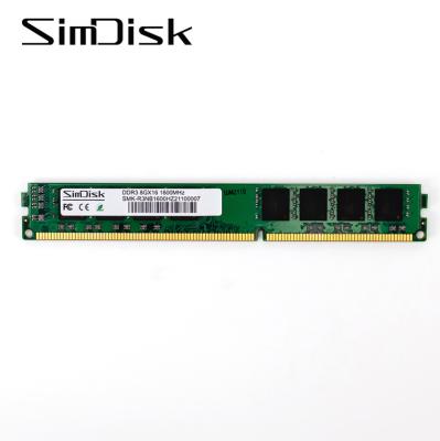 China Factory Price 8gb DDR3 Desktop PC Ram Memory Compatible With All Motherboard Ram Desktop Type DDR 3 10600u 1333mhz Udimm for sale