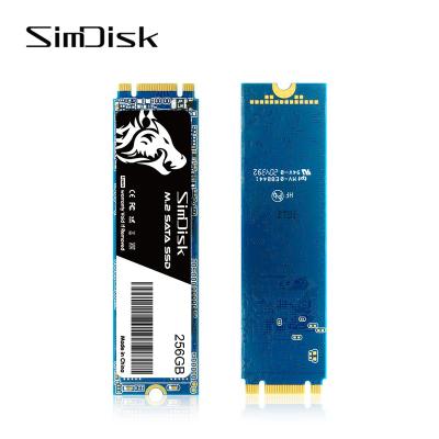 China Simdisk 2242 2260 High Stability OEM Transmission Fast Speed ​​and ODM M.2 SATA 2280 128GB 256GB 512GB 1TB m2 SATA SSD Solid State Drive for sale