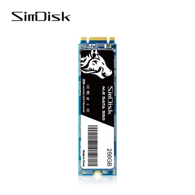 China Fast Transmission Speed ​​And High Stability Simdisk M.2 SATA SSD 2280 Solid State Drive 128GB 256GB 512GB 1TB M2 SATA Solid State Drive for sale