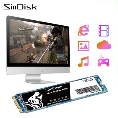 China Fast Transmission Speed ​​And High Stability Wholesale Original Simdisk Pcie 2800 m2 128gb 256gb 512gb Discs Solidos SSD 1tb m.2 sata SSD for sale