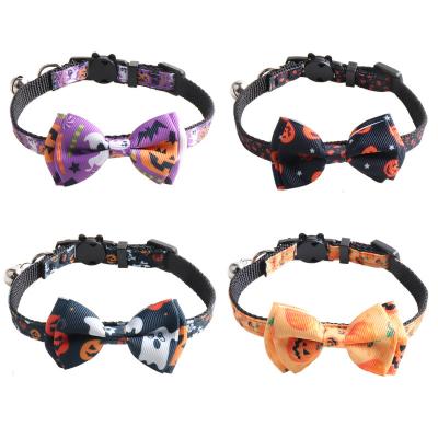 China Soft/Comfortable Beautiful Many Designs Printing Pet Cat Collar and Dog Collar for sale