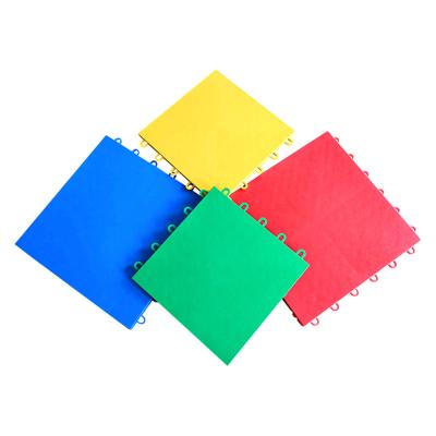 China For fluctuating price flooring futsal interlocking modular indoor sports flooring, environmental friendly pp flooring pad, flooring gourd court for sale