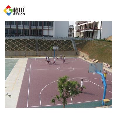 China Basketball Court CE Standard Factory Supply Plastic Outdoor Outdoor Basketball Court PP Interlock Flooring for sale