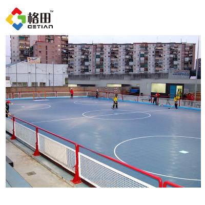 China Flexible Roller Skate Price Sport Court Roller Hockey Skate Tiles, Durable Interlocking Roller Skating Flooring Tiles for sale