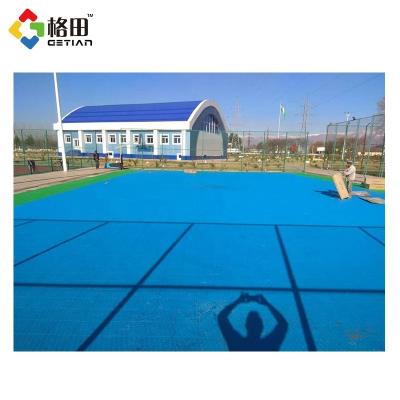 China Environmental Friendly Interlocking Plastic Flooring 12 Mm For Outdoor Sports Yard for sale