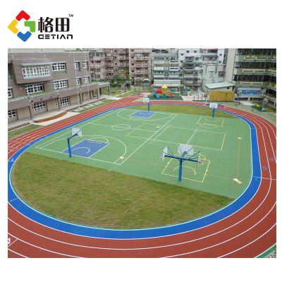 China Outdoor fitness centers gym flooring, gymnasium sports flooring and surface sports flooring. for sale