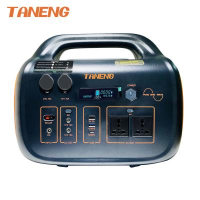 China Portable Phone/PSP/Table/GPS/MP3/4/Camera/Laptop Taneng 600w New Mobile Solar Generator Power Station Trend Power Station for sale