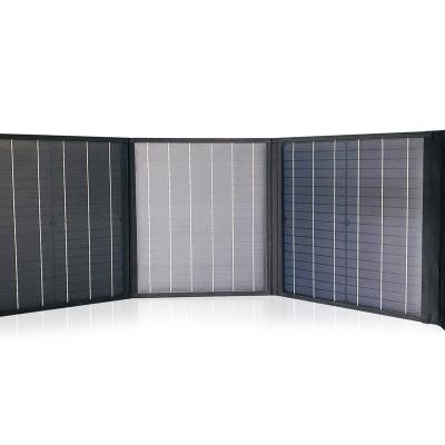 China PVC 300D Bonded 200W Foldable Mono Crystalline Solar Panel 6ply 35V Portable Phone Charger Kit With USB for sale