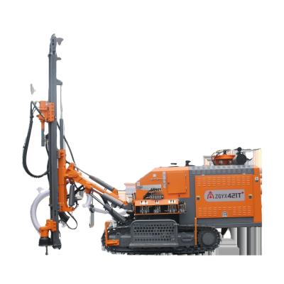 China Construction worksÂ   Wholesale ZENVAN China Factory Small Crawler DTH Portable Oil Rig Mobile Drilling Rig Machine for sale