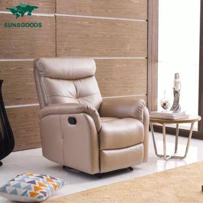 China (Other) adjustable genuine leather boy lazy sofa, lazy boy recliner massage chair, lazy boy recliner leather sofa for sale