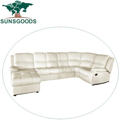 China 2019 latest u shape sofa reclining massage design, u shape sofa set for sale