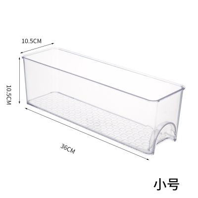 China Creative Storage Rack Freezer Cabinet Freshness Keeping Room Kitchen Refrigerator Food Drawers Plastic Vegetable Storage Organizer for sale