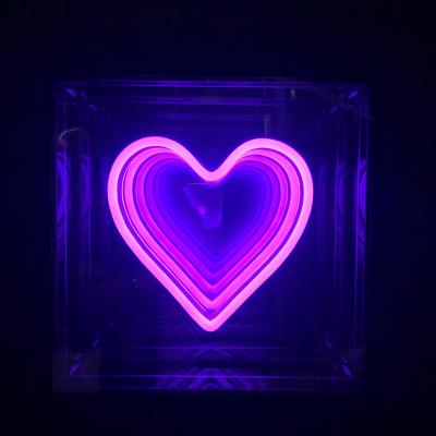 China Residential hot selling heart flex led neon light OEM china factory Shanghai antuo neon express love led neon sign for sale