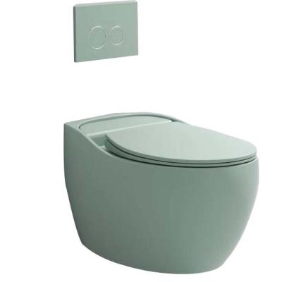 China Automatic Operation New Design Eco Toilet Bowl Set Bathroom Rimless Smart Ceramic Wall Hung Smart for sale