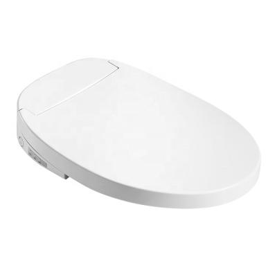 China Electronic Bidets Heat Air Drying Smart Automatic Hot Seat Bidet Smart Toilet Seat Cover With Automatic Cover Lid for sale