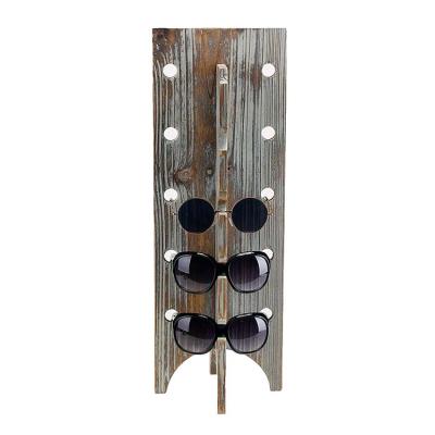 China Fashion Modern Wall Decorative Sunglasses Display Rack For Glasses Store Professional Revolving Floor for sale