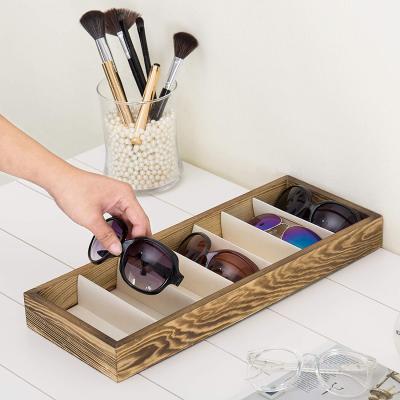 China Modern Wholesale Sunglasses Eyewear Display Case Glasses Organizer Storage Box Presentation Box for sale