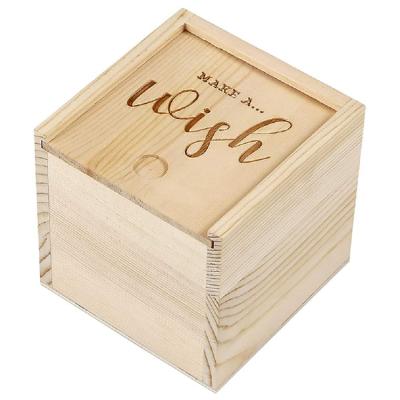 China Handmade Wholesale Custom Mini Wooden Storage Organizer Keepsake Box for sale