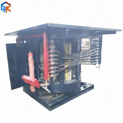 China Building Material Shops Metallurgically Homogeneous Alloy Fabrication Induction Stirring Melting Furnace for sale