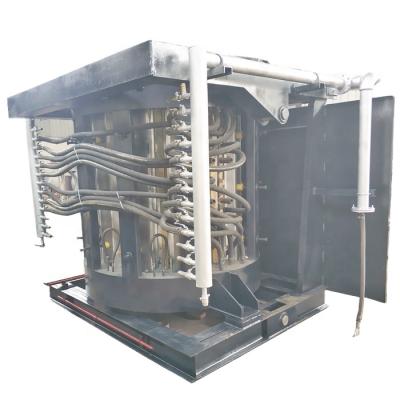 China Building Material Shops Steel Case Yoke Intermediate Frequency Induction Furnace Steel Casting Capacity 5Tons for sale