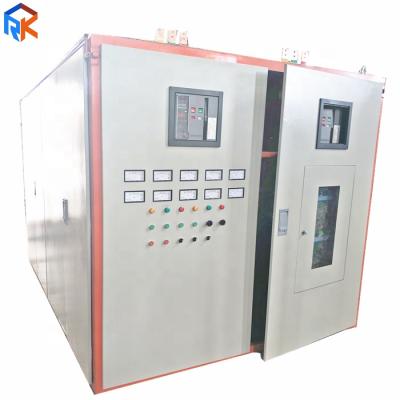 China Building Material Shops Induction Furnace 3Tons Medium Frequency Melting Furnace For Making Steel 50 Mins for sale