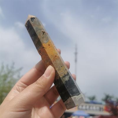 China Wholesale Natural Crystal Wand Crystal Bumblebees China Quartz Crystal Bumblebees Point for sale