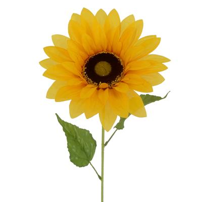 China Real Touch Home Decoration Plastic Sunflower Bouquet Home Decoration Artificial Flower for sale