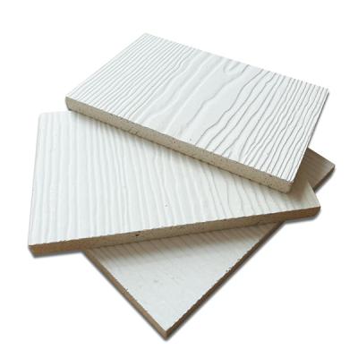 China Modern Cheap Price Decorative High Strength Fireproof White Color Factory Grain MgO Wood Panels For External Walls for sale