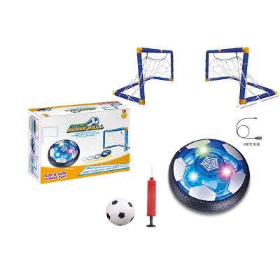 China Sports Toy New Design Double Goal Suspension Football Air Hover Soccer Ball Infill Set for sale