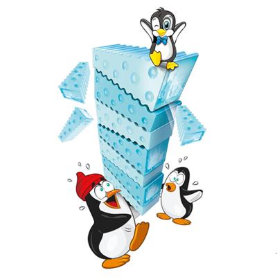 China 2020 Earlier Education Intelligence Penguins Ice Cubes Stacking Funny Game Desk Set Toy For Family for sale