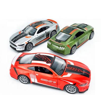 China Mental Vehicle Mini Alloy Car Model 1:36 Friction Toy New Product Simulation Racing Toys Diecast Model Car For Kids for sale