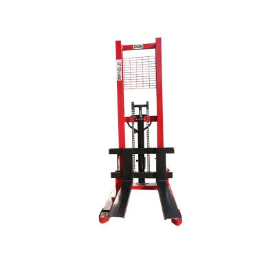 China 70-85cm Easy To Operate C Steel Hydraulic Hand Stacker for sale