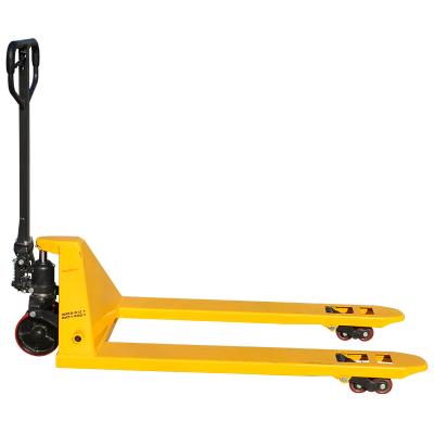 China Building Material Shops Hydraulic Manual Pallet Jack 1 Ton Hand Pallet Truck For Warehouse for sale