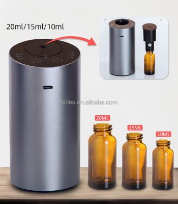 China 2021 Car Essential Oil Perfume Diffuser Machine Small Area Hotel Car Perfume Waterless Luxury Electric Luxury Scenting Diffuser for sale