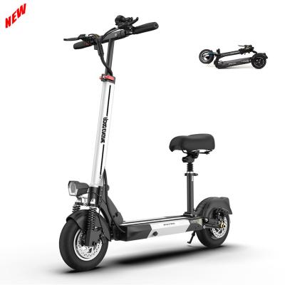 China 500w 36v 10Ah unisex motorcycles and scooters electric scooter with seat for sale