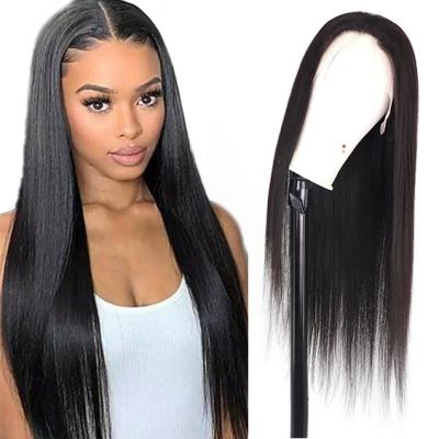 China Full Lace Wigs 100% Wave 180% HD Full Lace Wigs Virgin Hair Lacefront Frontal Hair 250% Transparent High Quality Silky Straight Wigs for sale