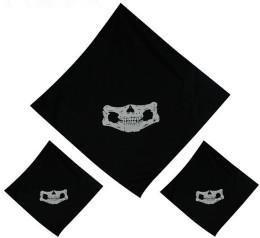 China Hot Sale Outdoor Riding Military Specter Reflective Multi Square Scarf for sale