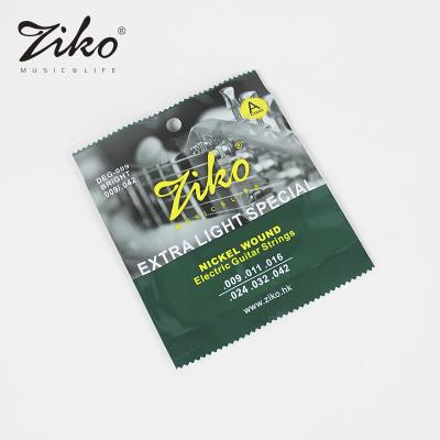 China GUITAR Ziko electric guitar strings 009 musical instrument parts electric guitar accessories guitarra strings for sale