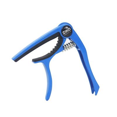 China Hot Selling High Quality GUITAR Guitar Capo For Guitar Black Wholesale Price Blue White Capo for sale