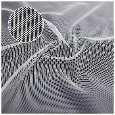 China Other Manufacturer 100% Nylon Mesh Fabric Tulle Bolt Power For Dress for sale