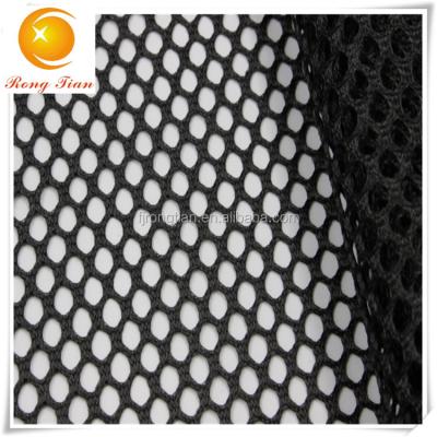 China Other 100% Polyester Knit Big Hole Hex Mesh Fabric For Shoes for sale