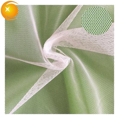 China Wrinkle Resistant Factory Nylon Mesh Fabric Bridal Tutu For Lingerie Skirt Tutu Embroidery Decoration Dress Girl Bridal Wedding Veil for sale