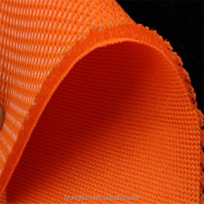 China Antistatic Orange Polyester 3d Air Flow Mesh Fabric Weaving For Car Seat for sale