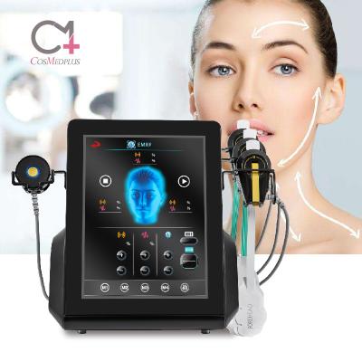 China Target Area Neck/Throat Care Desktop EMS Face Sculpting Machine for Wrinkle Reduction for sale