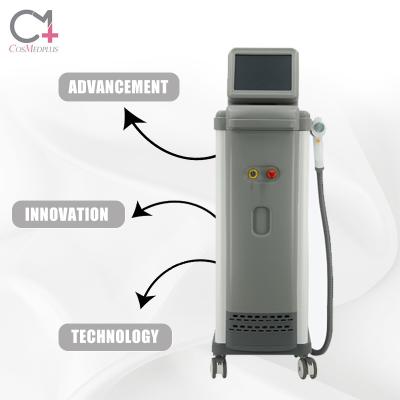 China Professional Q Switch Vertical Three-Wave Tattoo Removal and Eyebrow Washing Machine for sale